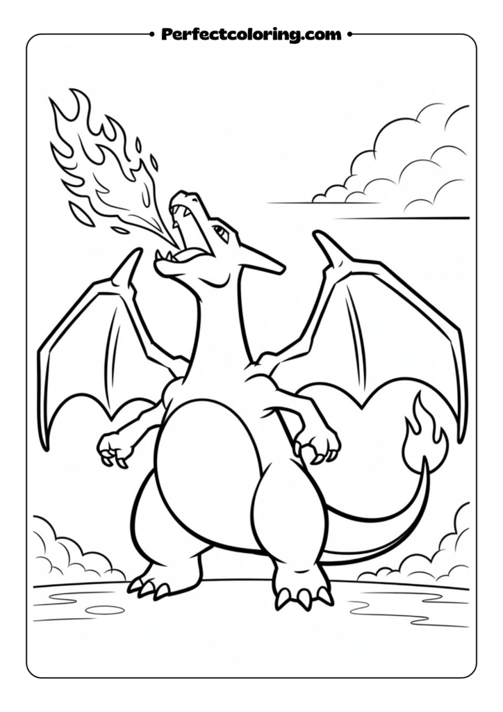 Charizard Breathing Fire