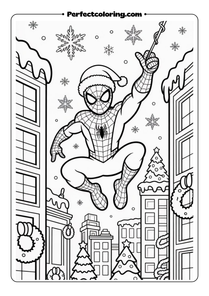 Christmas Web-Slinger