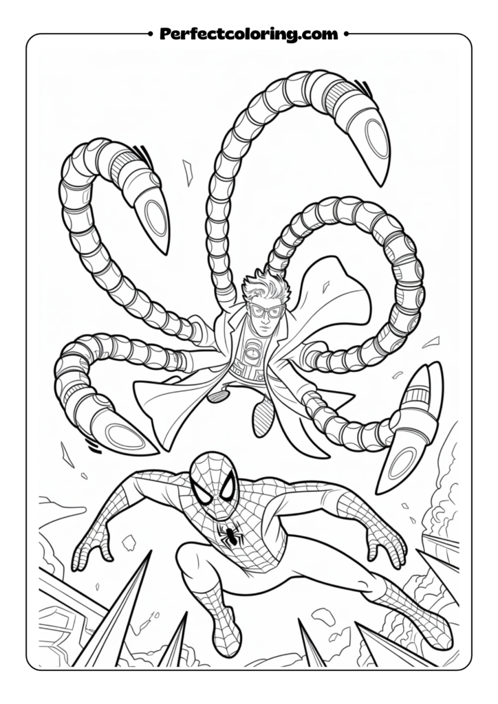 Doctor Octopus Battle