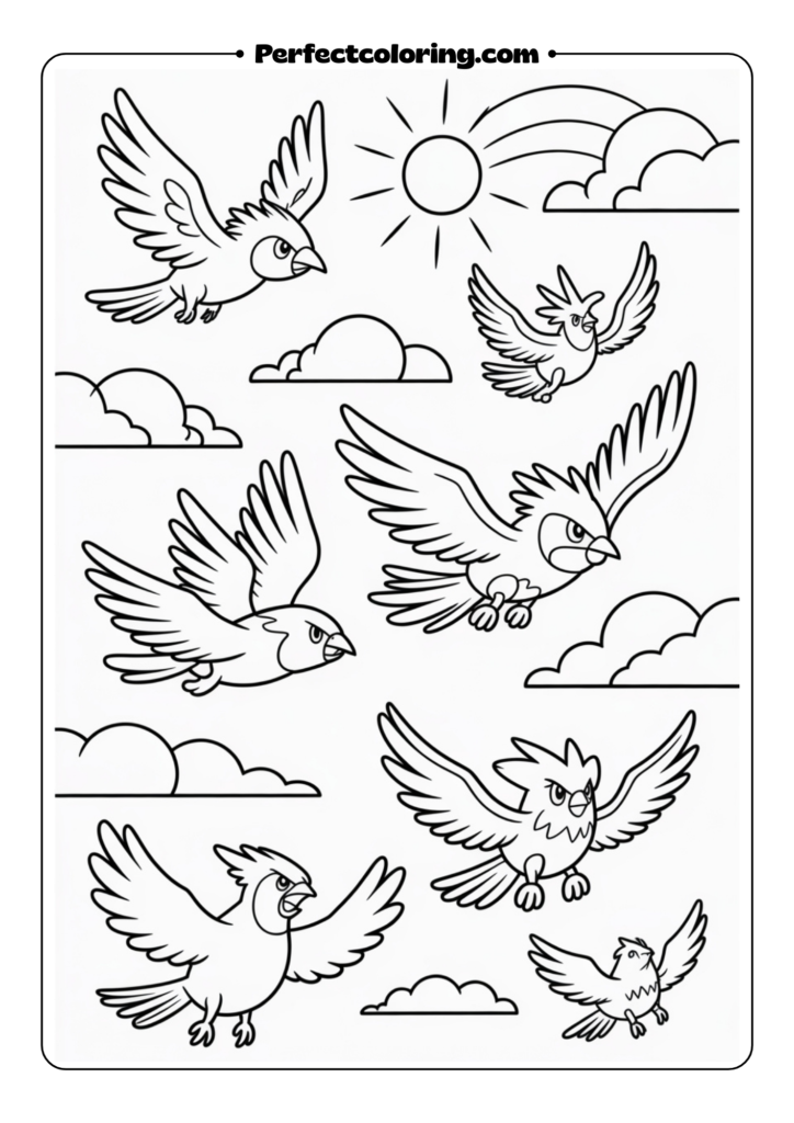 Flying Pokemon Sky Adventure