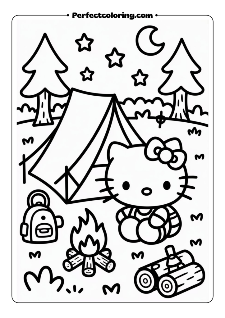 Hello Kitty Camping Trip