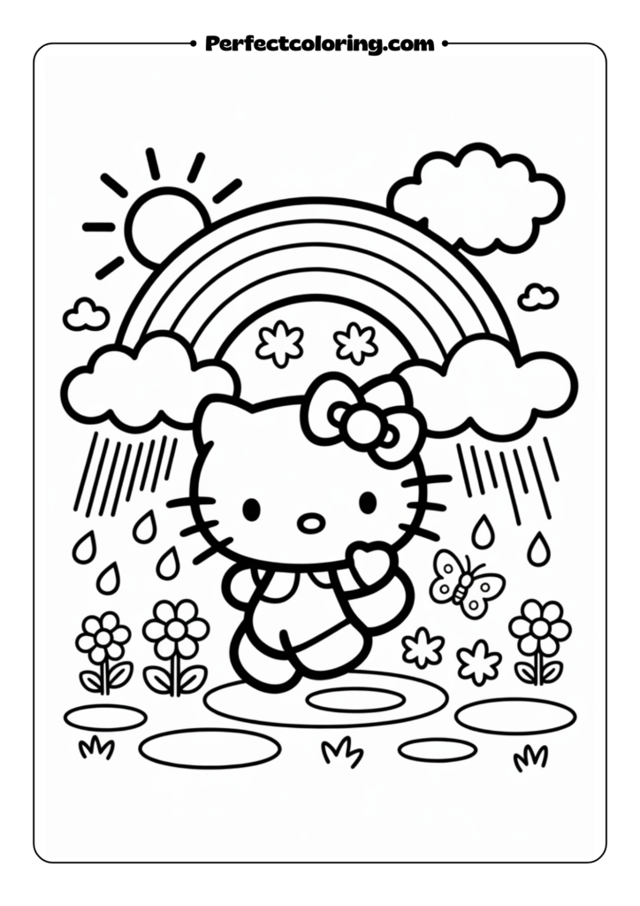 Hello Kitty Rainbow Day