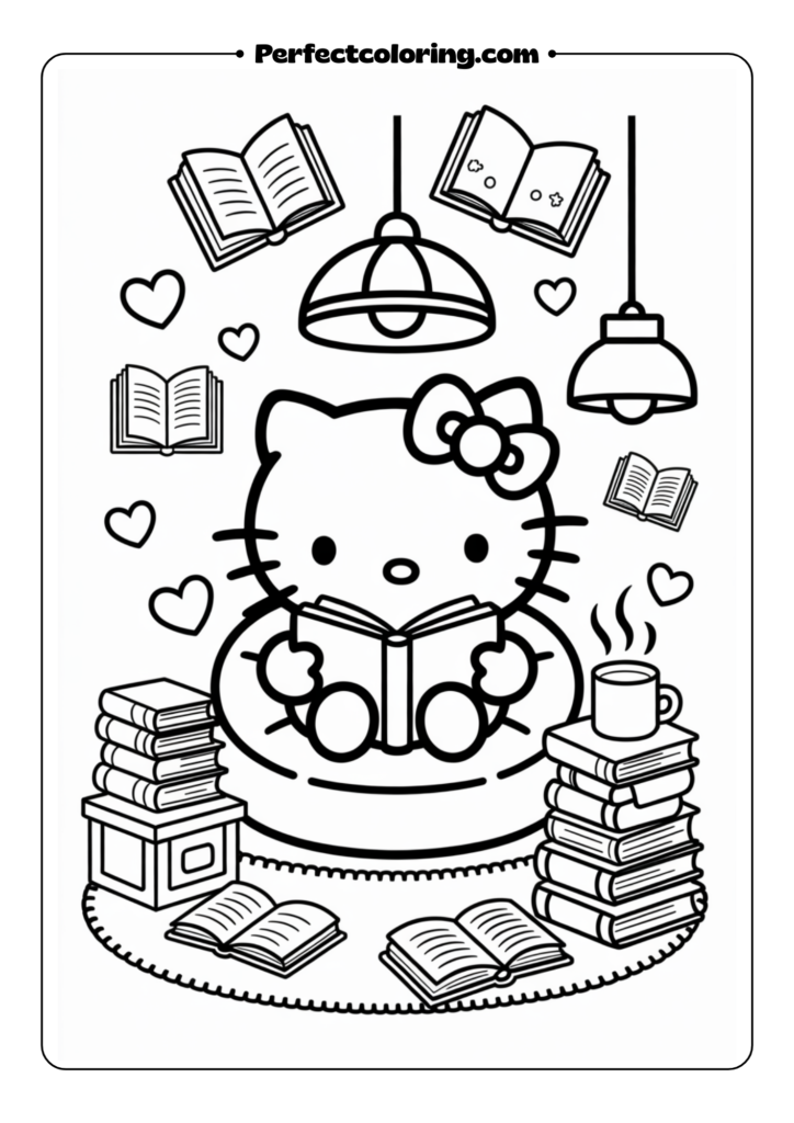 Hello Kitty Reading Corner