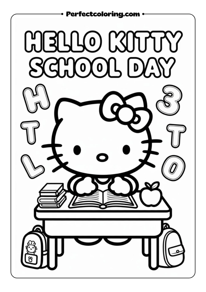Hello Kitty School Day