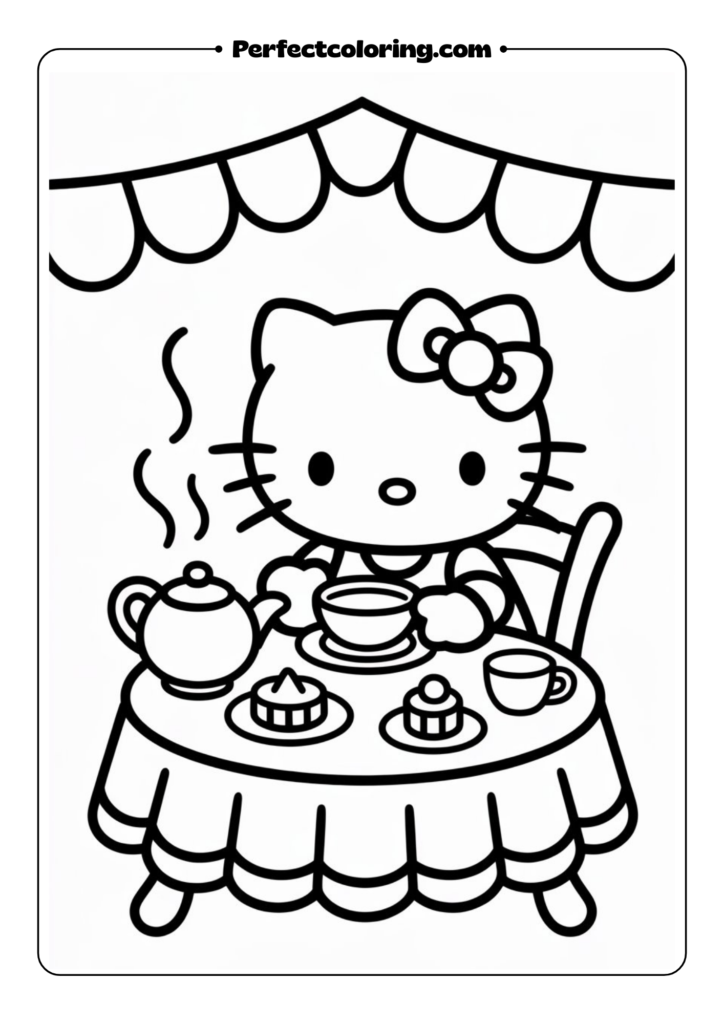 Hello Kitty Tea Party