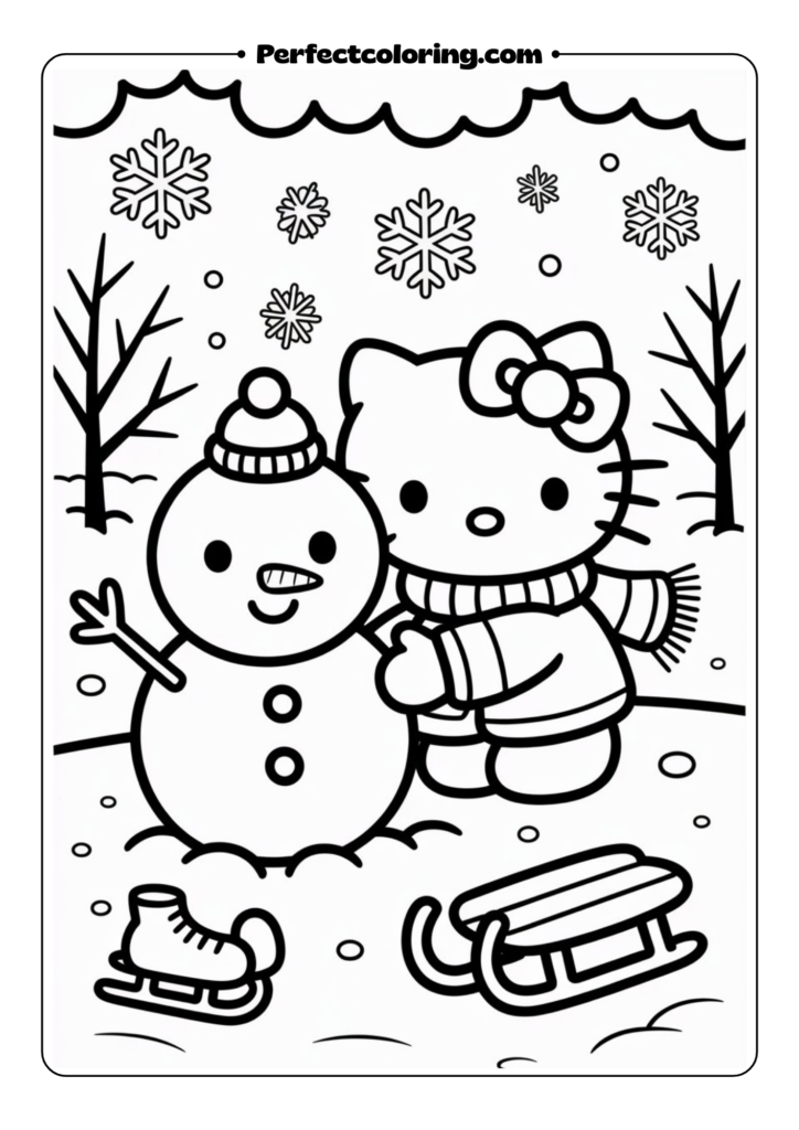 Hello Kitty Winter Fun