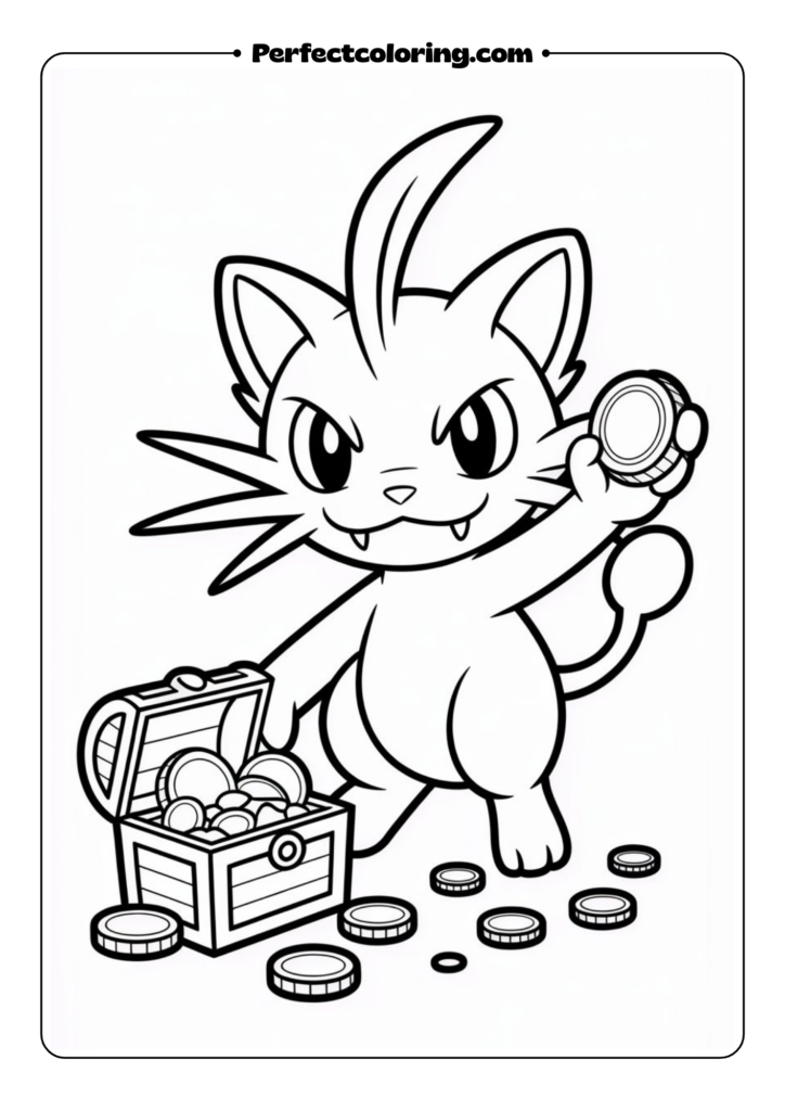 Meowth with Coin Treasurevs. Dr. Robotnik