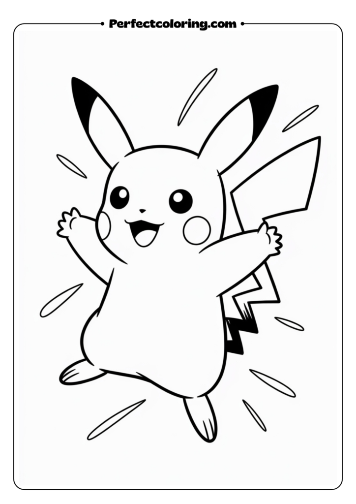 Pikachu in Action