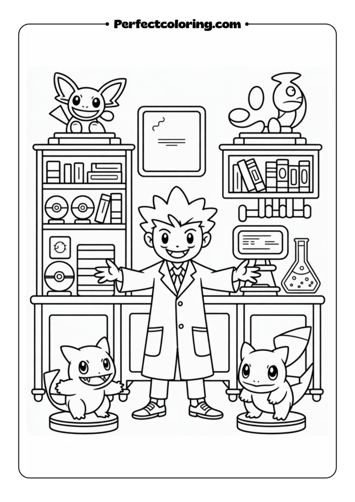 Professor Oak's Laboratory