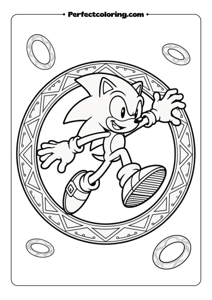 Sonic Jumping Through a Ring