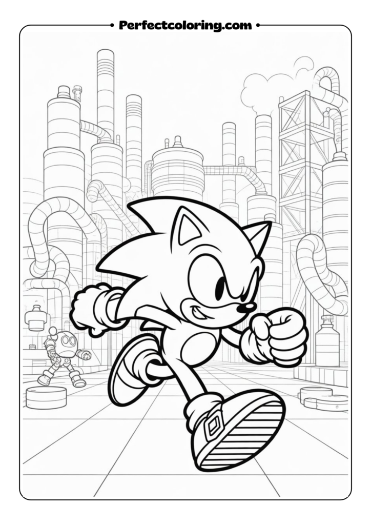 Sonic in Chemical Plant Zone