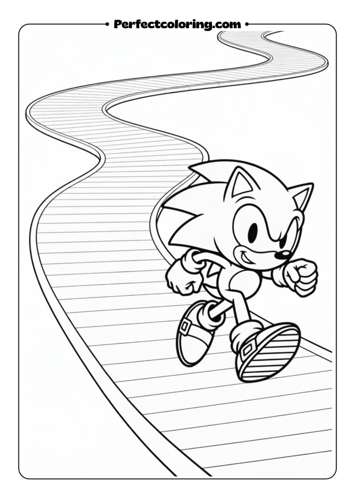 Sonic on a Corkscrew Path