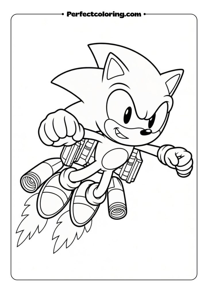 Sonic with Jet Pack