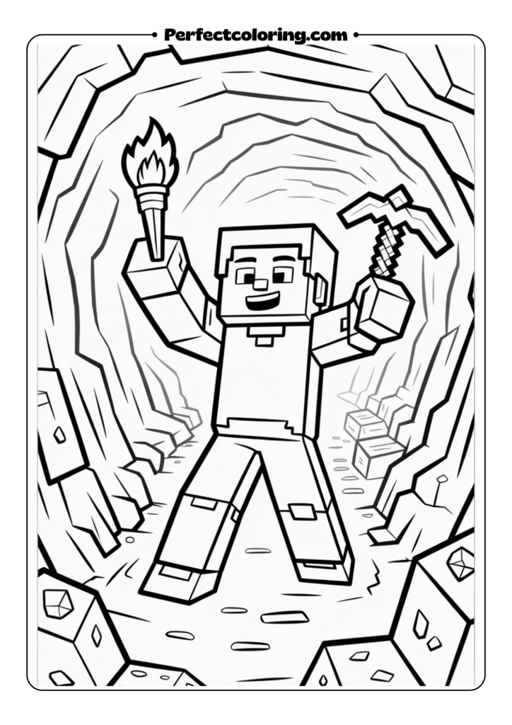 Steve Mining Deep
