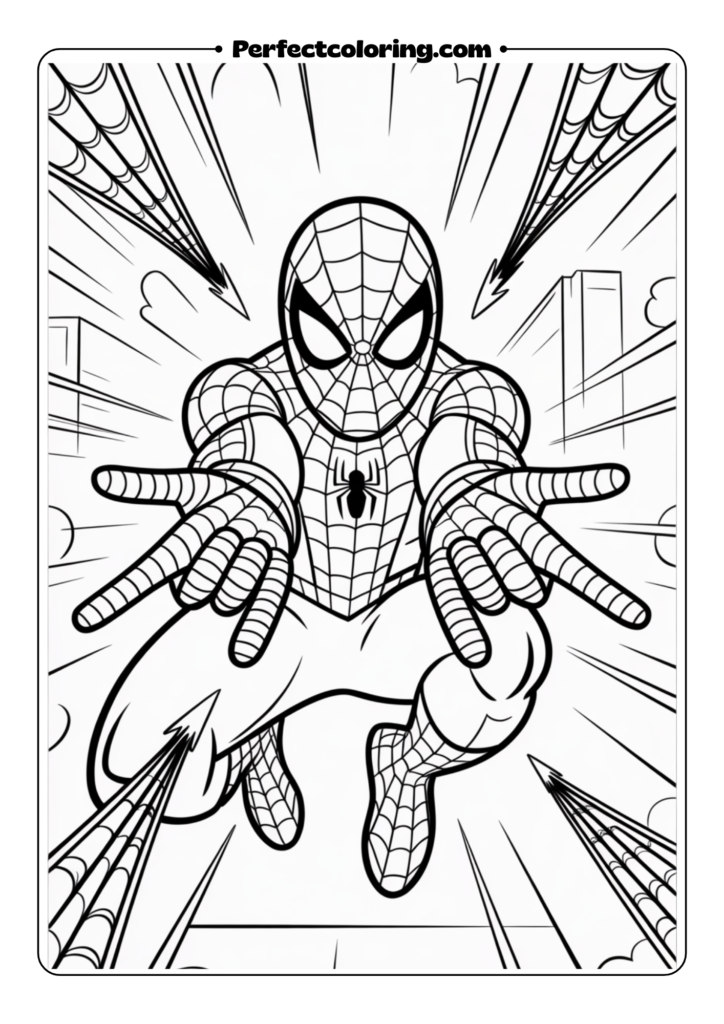 Web-Shooting Action