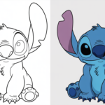 stitch coloring pages
